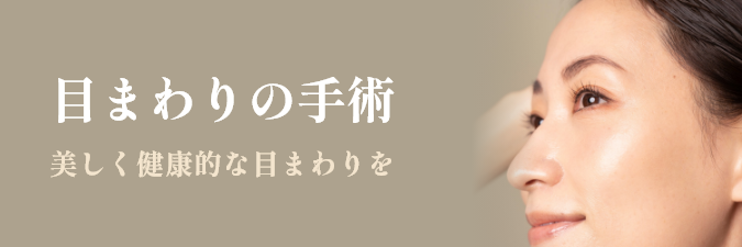 目まわりの手術